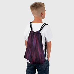 Рюкзак-мешок Сине-красный мех, цвет: 3D-принт — фото 2