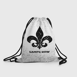 Мешок для обуви Saints Row с потертостями на светлом фоне
