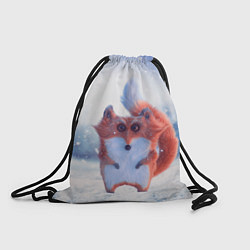 Рюкзак-мешок Упоротый лис, цвет: 3D-принт