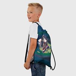 Рюкзак-мешок Скарамучча в примогеме, цвет: 3D-принт — фото 2