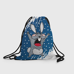 Рюкзак-мешок Злой кроль - 2023, цвет: 3D-принт