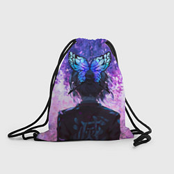 Рюкзак-мешок Шинобу Кочо - Великолепная бабочка, цвет: 3D-принт