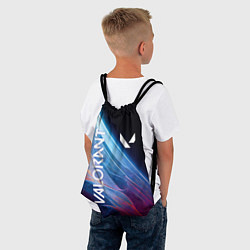 Рюкзак-мешок Valorant - разлом, цвет: 3D-принт — фото 2