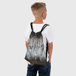 Рюкзак-мешок Стая гусей - Gussi, цвет: 3D-принт — фото 2