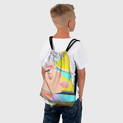 Рюкзак-мешок Люси жует жвачку, цвет: 3D-принт — фото 2