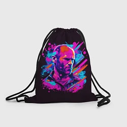 Рюкзак-мешок Jason Statham - pop art, цвет: 3D-принт