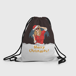 Рюкзак-мешок Снегурка, цвет: 3D-принт
