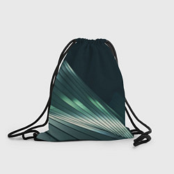 Рюкзак-мешок Геометрические сияющие металлические листы, цвет: 3D-принт