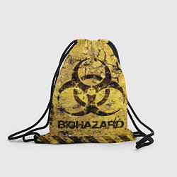 Рюкзак-мешок Danger biohazard, цвет: 3D-принт