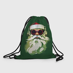 Рюкзак-мешок Добрый Санта, цвет: 3D-принт