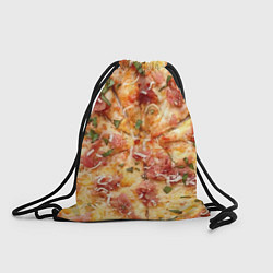 Рюкзак-мешок Вкусная пицца, цвет: 3D-принт