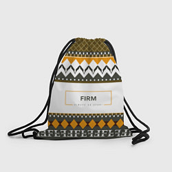 Рюкзак-мешок Как кофта из девяностых FIRM, цвет: 3D-принт