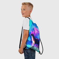Рюкзак-мешок Благородный олень, цвет: 3D-принт — фото 2