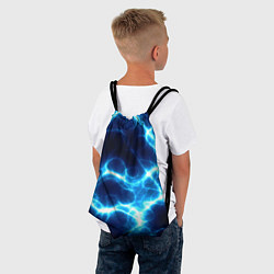 Рюкзак-мешок Молния грозовая - электрические разряды, цвет: 3D-принт — фото 2