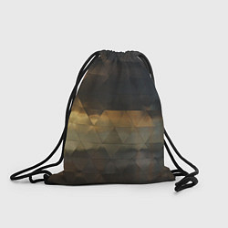 Рюкзак-мешок Природное отражение в стеклянной абстракции, цвет: 3D-принт