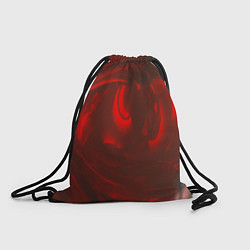 Рюкзак-мешок Темно красные волны, цвет: 3D-принт