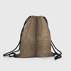 Рюкзак-мешок Текстура шкуры пятнистого оленя, цвет: 3D-принт