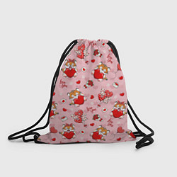 Рюкзак-мешок Влюбленные тигрята, цвет: 3D-принт