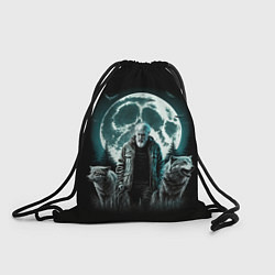 Рюкзак-мешок Король и Шут Лесник с волками, цвет: 3D-принт