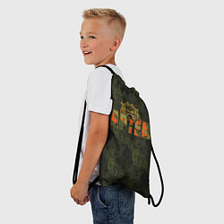 Рюкзак-мешок Артем камуфляж, цвет: 3D-принт — фото 2