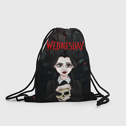 Мешок для обуви Wednesday black