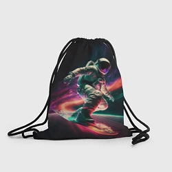 Рюкзак-мешок Cosmonaut space surfing, цвет: 3D-принт