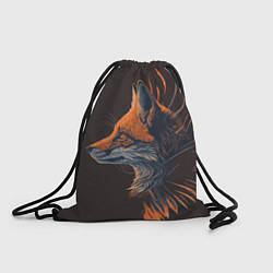Рюкзак-мешок Крылатый лис, цвет: 3D-принт