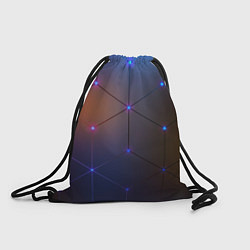 Рюкзак-мешок Космические треугольники, цвет: 3D-принт