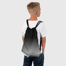 Рюкзак-мешок От черного к белому, цвет: 3D-принт — фото 2