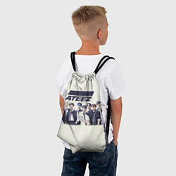 Рюкзак-мешок Ateez boys, цвет: 3D-принт — фото 2