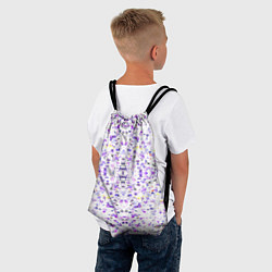Рюкзак-мешок Сердечки паттерн, цвет: 3D-принт — фото 2