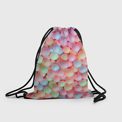Рюкзак-мешок Разноцветные шарики, цвет: 3D-принт