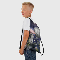 Рюкзак-мешок Ночная сказка, цвет: 3D-принт — фото 2
