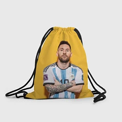 Рюкзак-мешок Lionel Messi 10, цвет: 3D-принт