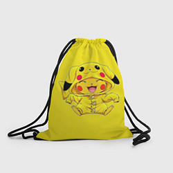 Рюкзак-мешок Малыш Пикачу, цвет: 3D-принт