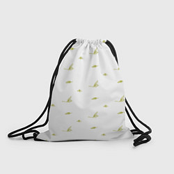 Рюкзак-мешок Падающие листья, цвет: 3D-принт