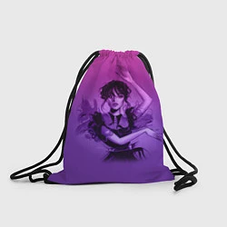 Рюкзак-мешок Стильная wednesday, цвет: 3D-принт