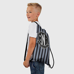 Рюкзак-мешок Nevermore Academy, цвет: 3D-принт — фото 2