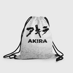 Мешок для обуви Akira с потертостями на светлом фоне