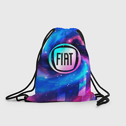 Рюкзак-мешок Fiat неоновый космос, цвет: 3D-принт