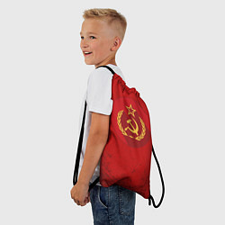 Рюкзак-мешок Тень СССР, цвет: 3D-принт — фото 2