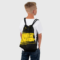 Рюкзак-мешок Желтое граффити, цвет: 3D-принт — фото 2