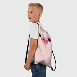 Рюкзак-мешок Пухля, цвет: 3D-принт — фото 2