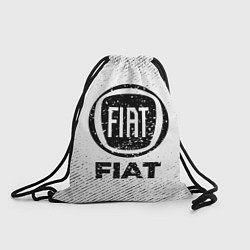 Рюкзак-мешок Fiat с потертостями на светлом фоне, цвет: 3D-принт
