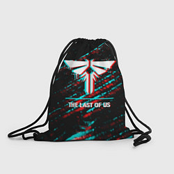 Рюкзак-мешок The Last Of Us в стиле glitch и баги графики на те, цвет: 3D-принт