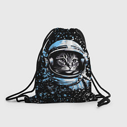 Рюкзак-мешок Кошак в скафандре, цвет: 3D-принт