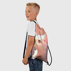 Рюкзак-мешок Аниме Кот с загрузкой, цвет: 3D-принт — фото 2