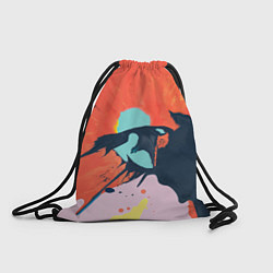 Рюкзак-мешок Множество красок живопись, цвет: 3D-принт