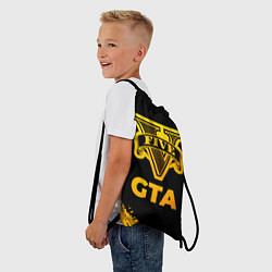 Рюкзак-мешок GTA - gold gradient, цвет: 3D-принт — фото 2