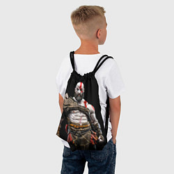 Рюкзак-мешок Боевой Кратос, цвет: 3D-принт — фото 2